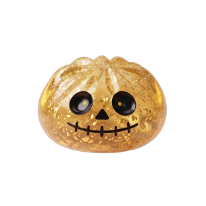 Dumpling Squishy Zombie Halloween Glitter Złoty ściskany w dłoni