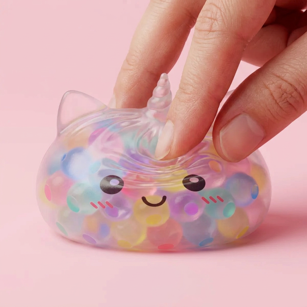 Squishy Dumpling Bubble Jednorożec Pastel ściskany w dłoni