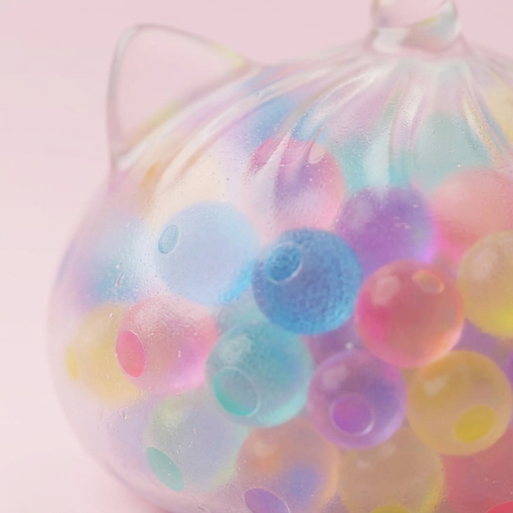 Squishy Dumpling Bubble Jednorożec Pastel makro tekstury pianki