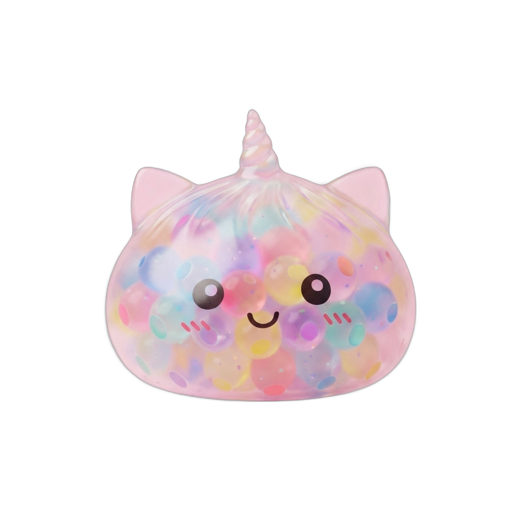 Squishy Dumpling Bubble Jednorożec Pastel ściskany w dłoni