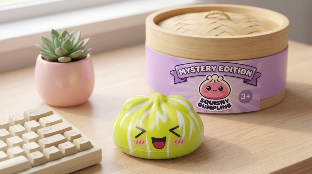 Squishy Dumpling Mystery Happy Faces – Wesołe Buźki w codziennej aranżacji