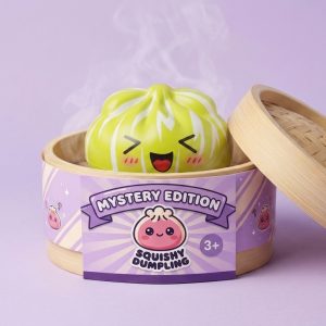 Squishy Dumpling Mystery Happy Faces – Wesołe Buźki w bambusowym koszyku