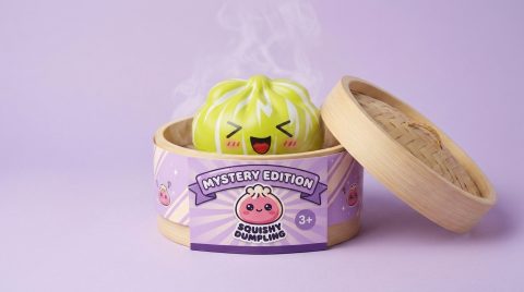 Squishy Dumpling Mystery Happy Faces – Wesołe Buźki w bambusowym koszyku