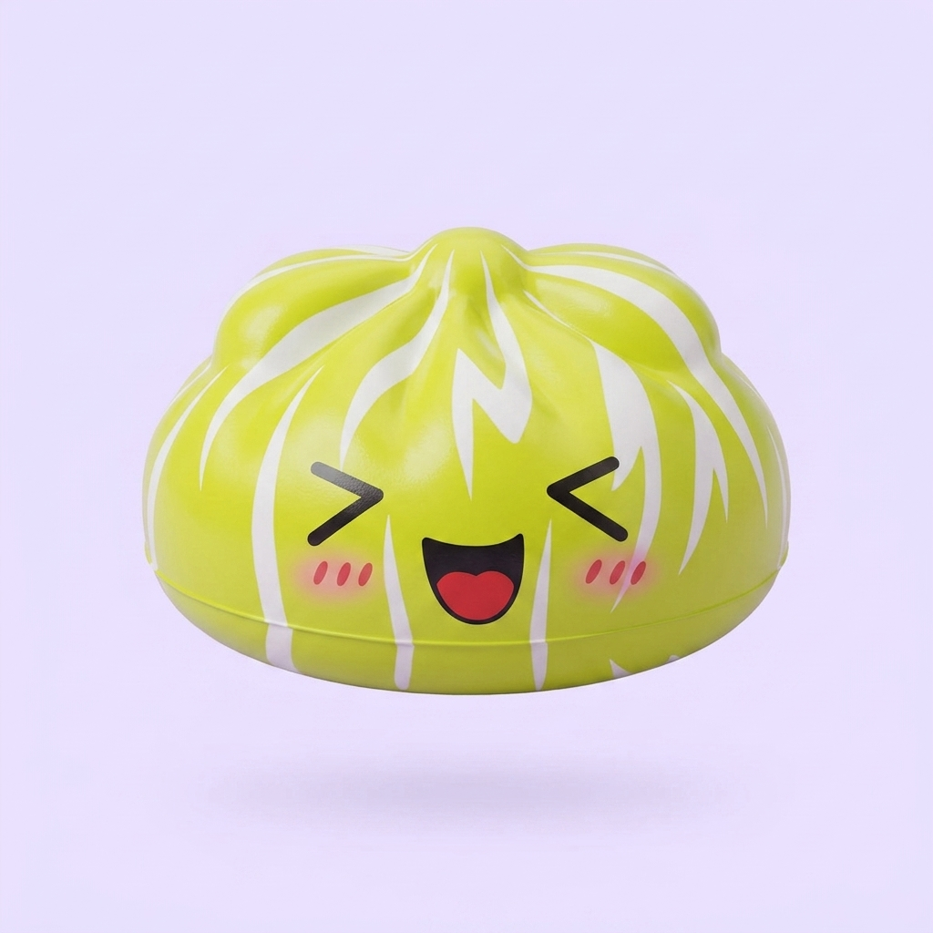 Squishy Dumpling Mystery Happy Faces – Wesołe Buźki ściskany w dłoni