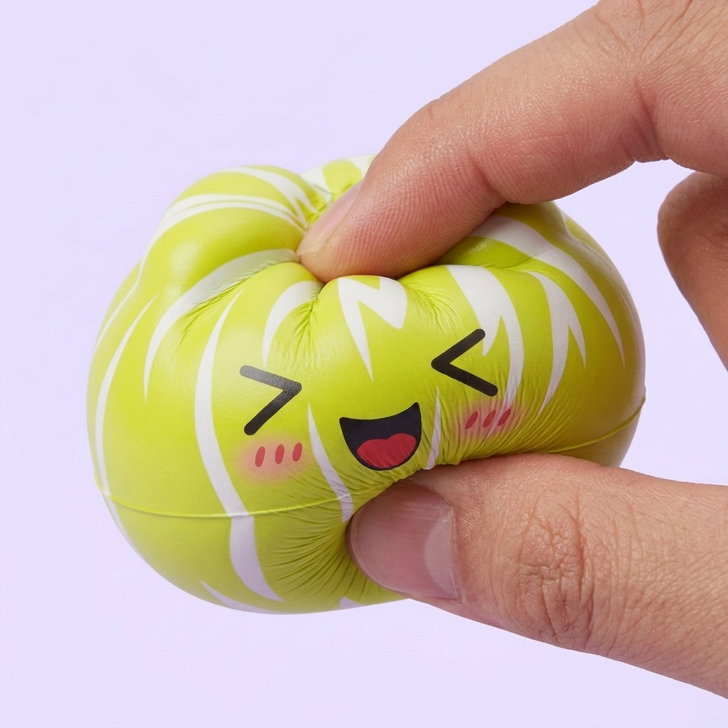 Squishy Dumpling Mystery Happy Faces – Wesołe Buźki efekt slow-rise w akcji
