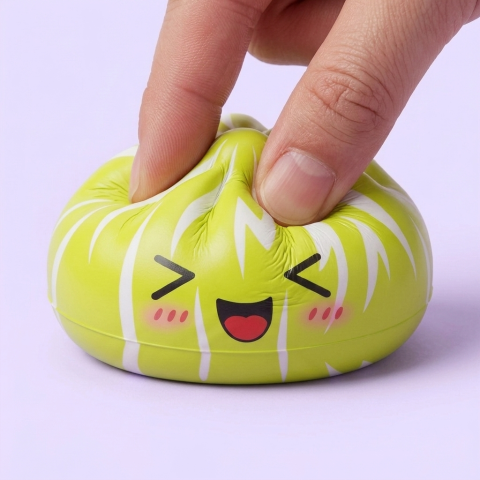 Squishy Dumpling Mystery Happy Faces – Wesołe Buźki ściskany w dłoni