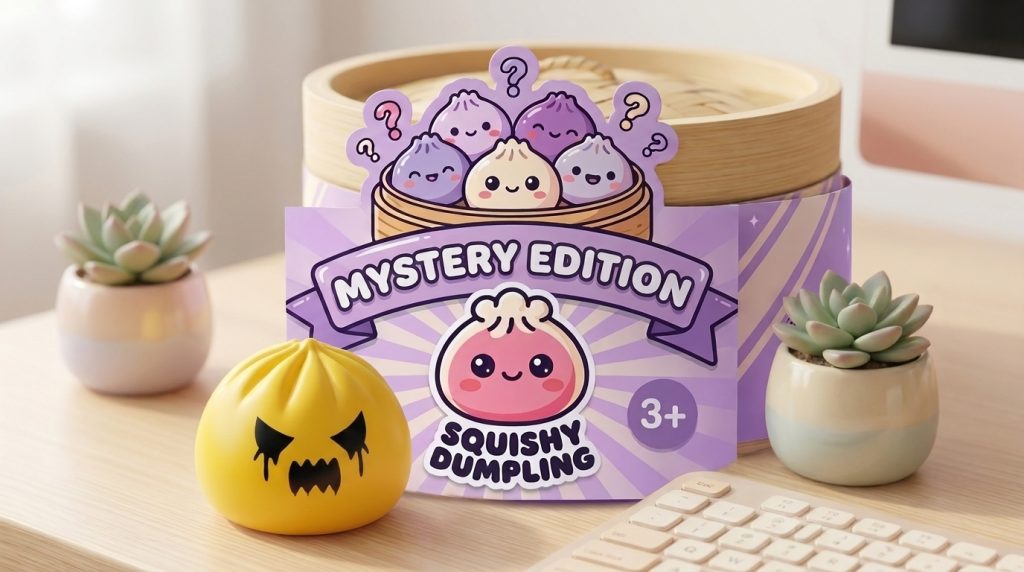 Squishy Dumpling Duch Mystery w codziennej aranżacji