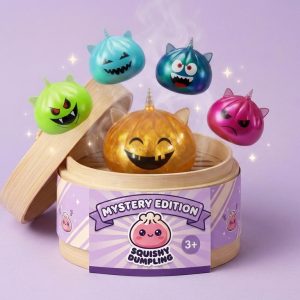 Dumpling Squishy Mystery Halloween Rogaty Jednorożec ściskany w dłoni
