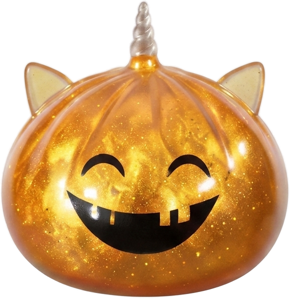 Dumpling Squishy Mystery Halloween Rogaty Jednorożec ściskany w dłoni