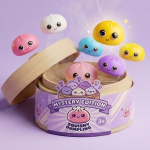 Dumpling Squishy Mystery Pop Wielkie Oczy ściskany w dłoni
