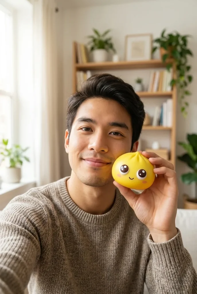 Dumpling Squishy Mystery Pop Wielkie Oczy na co dzień