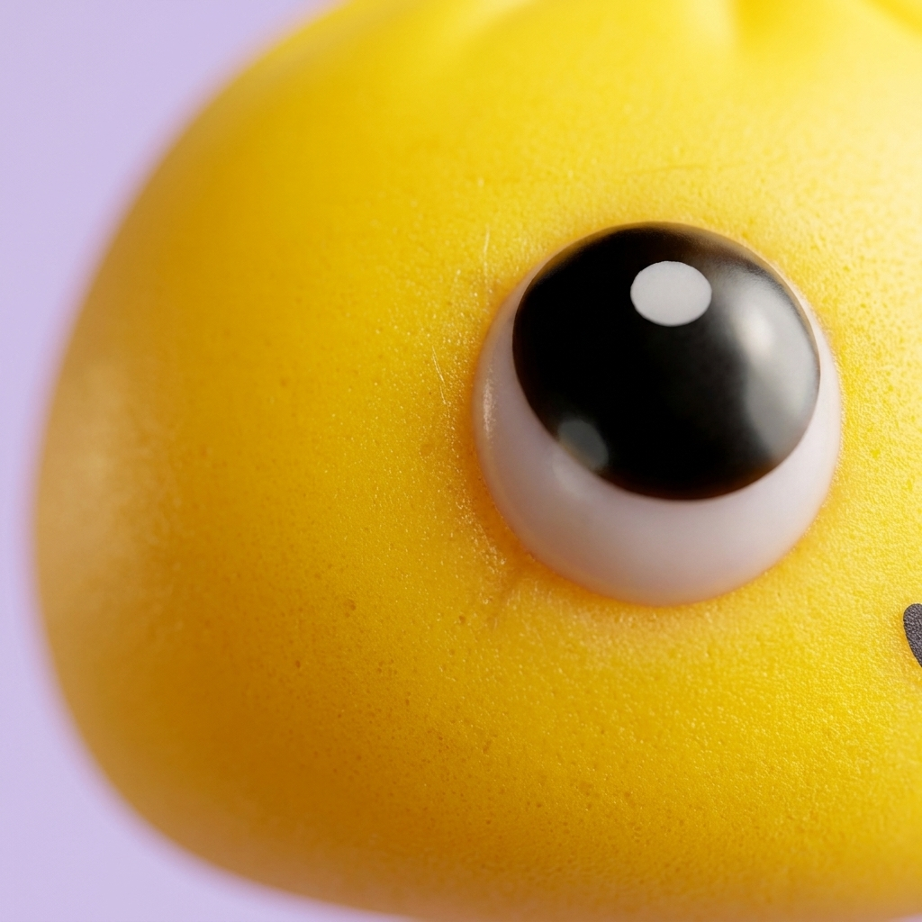 Dumpling Squishy Mystery Pop Wielkie Oczy makro tekstury pianki