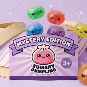 Squishy Dumpling Jednorożec Mystery Glitter ściskany w dłoni