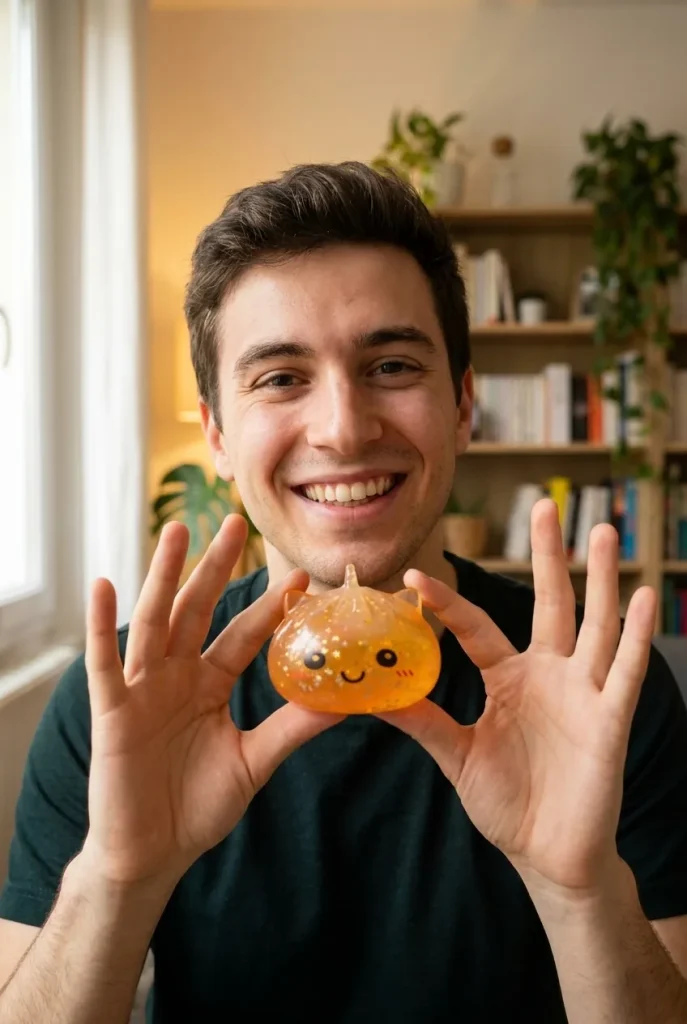 Squishy Dumpling Jednorożec Mystery Glitter na co dzień