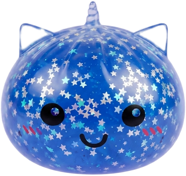 Squishy Dumpling Jednorożec Mystery Glitter ściskany w dłoni