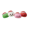 Dumpling Squishy Czapka Mikołaja Zestaw 4 szt ściskany w dłoni