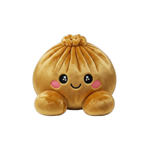 Squishy Dumpling Złoty Royal ściskany w dłoni
