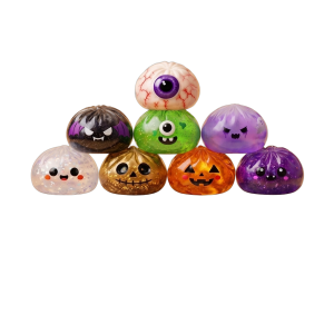 Squishy Dumpling Halloween XXL Zestaw 8 szt ściskany w dłoni