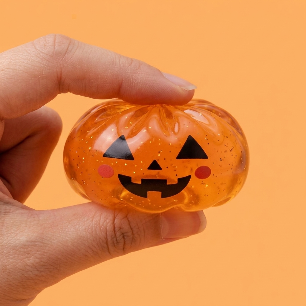 Squishy Dumpling Halloween XXL Zestaw 8 szt ściskany w dłoni