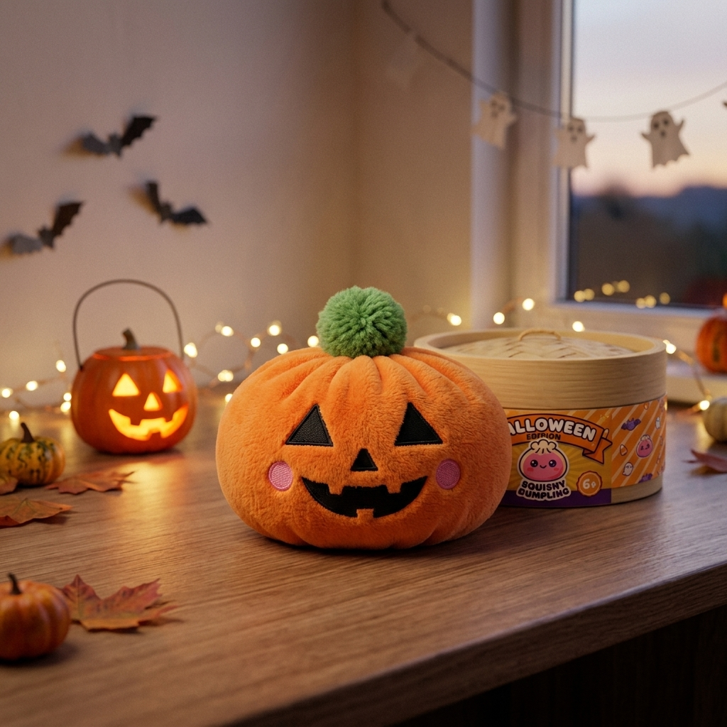 Squishy Dumpling Halloween Dynia w codziennej aranżacji