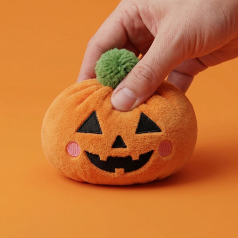 Squishy Dumpling Halloween Dynia efekt slow-rise w akcji