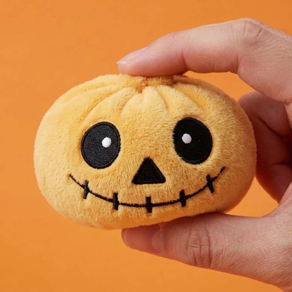 Squishy Dumpling Szkielet Halloween Uśmiech ściskany w dłoni