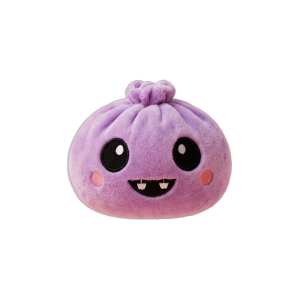 Squishy Dumpling Vampire Halloween Aksamitny Fiolet ściskany w dłoni