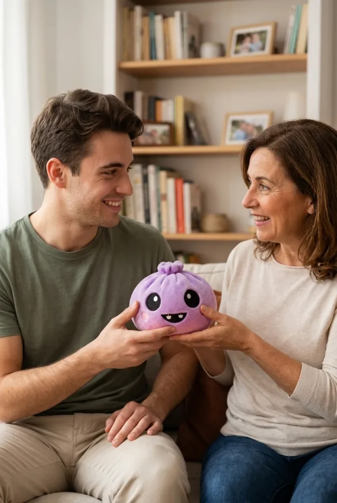 Squishy Dumpling Vampire Halloween Aksamitny Fiolet jako pomysł na prezent