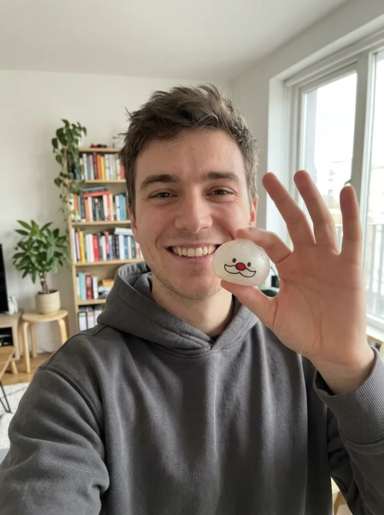 Squishy Dumpling Mystery Wąsy Mikołaja na co dzień