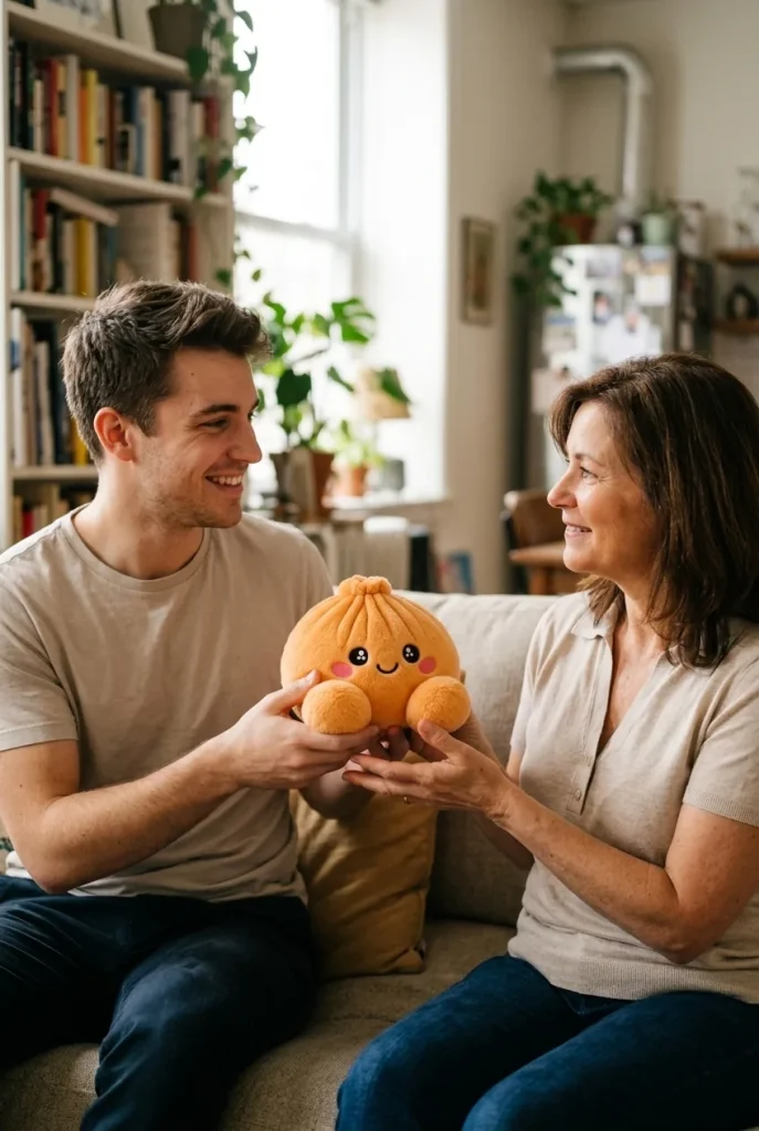 Squishy Dumpling Orange Mandarynkowy jako pomysł na prezent