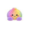 Squishy Dumpling Tęczowy Pastel ściskany w dłoni