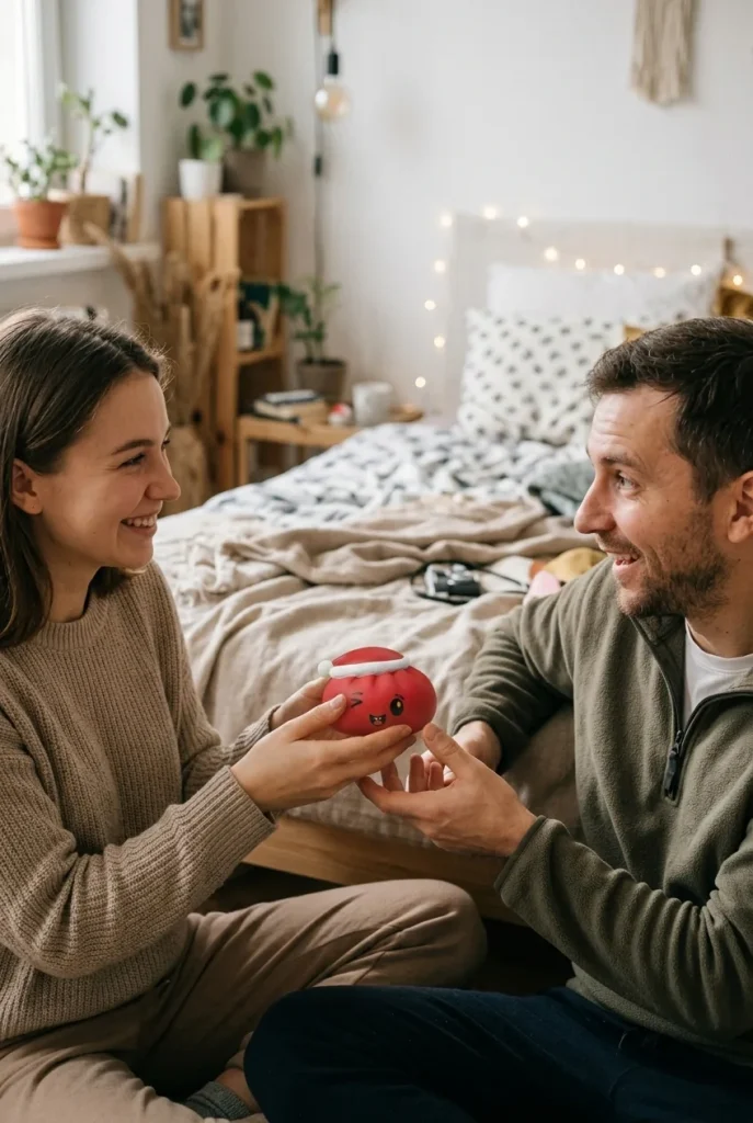 Dumpling Squishy Czerwona Czapka Mikołaja jako pomysł na prezent
