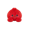 Dumpling Squishy Rubinowa Czerwień Pluszak ściskany w dłoni