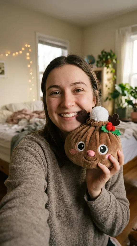 Dumpling Squishy Renifer Świąteczny na co dzień