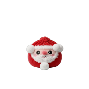 Squishy Dumpling Mikołaj Świąteczny Pluszak ściskany w dłoni