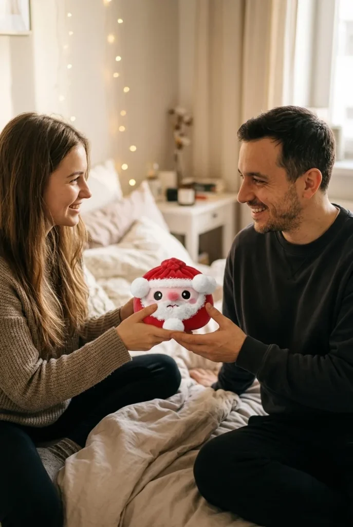 Squishy Dumpling Mikołaj Świąteczny Pluszak jako pomysł na prezent