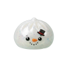 Dumpling Squishy Bałwan Glitter ściskany w dłoni