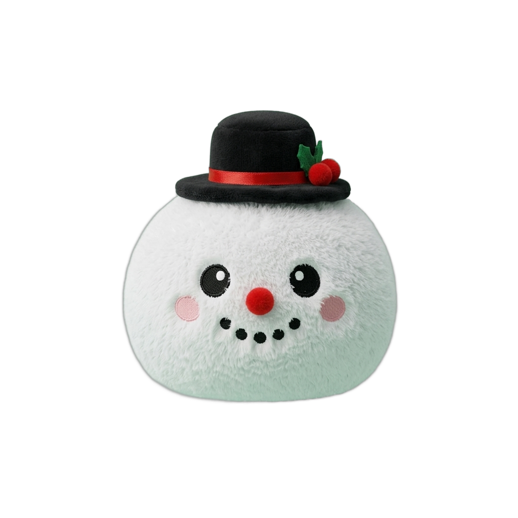 Squishy Dumpling Bałwan w Cylindrze ściskany w dłoni