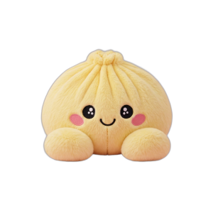 Dumpling Squishy Żółty Cytrynowy ściskany w dłoni