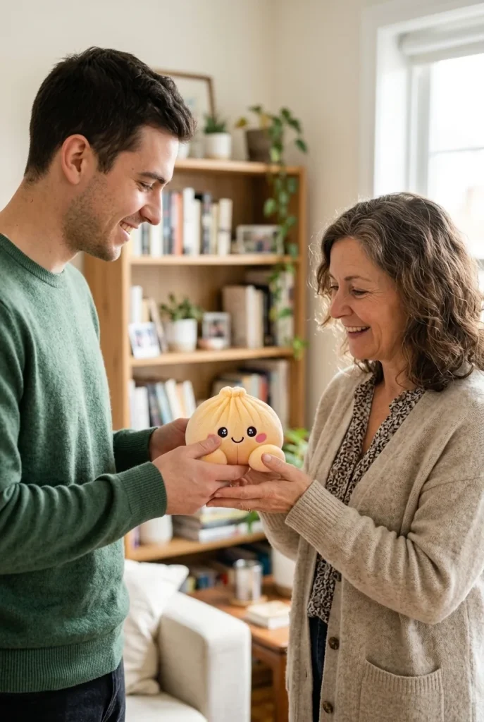 Dumpling Squishy Żółty Cytrynowy jako pomysł na prezent